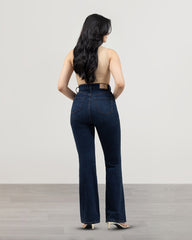 JEANS MUJER BOOTCUT TIRO SUPER ALTO