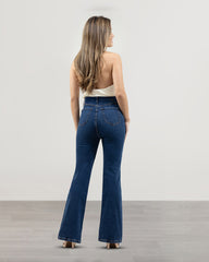 JEANS MUJER BOOTCUT TIRO SUPER ALTO