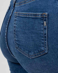 JEANS MUJER BOOTCUT TIRO SUPER ALTO