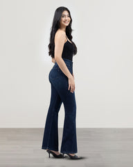 JEANS MUJER BOOT CUT SUPER HIGH RISE