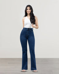 JEANS MUJER BOOTCUT TIRO SUPER ALTO