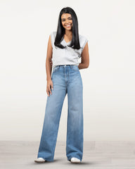 JEAN TIRO SUPER ALTO WIDE LEG