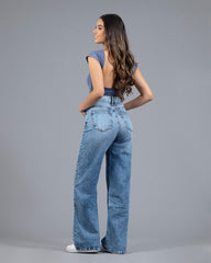 JEAN TIRO SUPER ALTO WIDE LEG