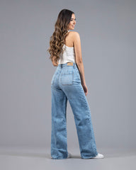 JEAN TIRO SUPER ALTO WIDE LEG