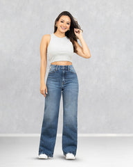 JEAN TIRO SUPER ALTO WIDE LEG