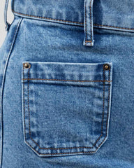 JEANS WIDE LEG TIRO SUPER ALTO