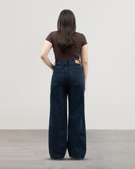 JEANS WIDE LEG TIRO SUPER ALTO