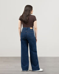 JEANS WIDE LEG TIRO SUPER ALTO