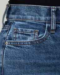 JEANS WIDE LEG TIRO SUPER ALTO