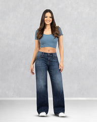 JEAN TIRO MEDIO WIDE LEG