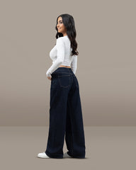 JEAN TIRO MEDIO WIDE LEG