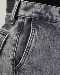 JEAN MUJER CARGO WIDE LEG