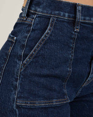 JEAN MUJER CARGO WIDE LEG