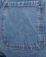 JEANS MUJER CARGO WIDE LEG