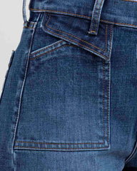 JEANS MUJER CARGO WIDE LEG