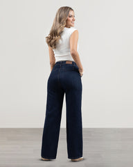 JEANS WIDE LEG TIRO SUPER ALTO