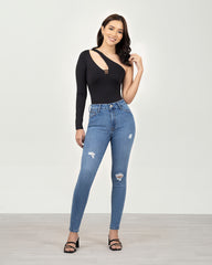 JEANS MUJER CURVY FIT