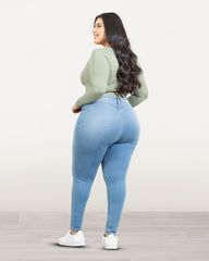 JEANS MUJER CURVY FIT
