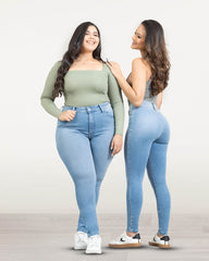 JEANS MUJER CURVY FIT