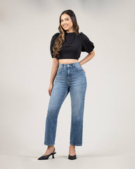 JEAN TIRO ALTO STRAIGHT
