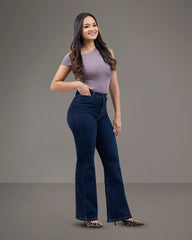 JEANS MUJER FLARE SUPER  HIGH RISE