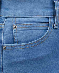 JEANS MUJER FLARE SUPER HIGH RISE