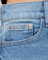 JEANS STRAIGHT LARGO SUPER TIRO ALTO