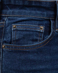 JEANS STRAIGHT LARGO TIRO SUPER ALTO