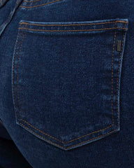 JEANS STRAIGHT LARGO TIRO SUPER ALTO