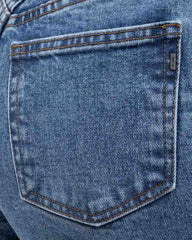 JEANS STRAIGHT LARGO TIRO SUPER ALTO