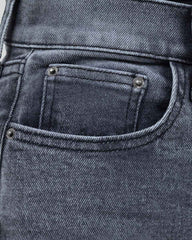 JEANS STRAIGHT LARGO TIRO SUPER ALTO