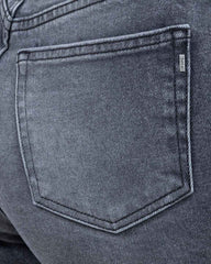 JEANS STRAIGHT LARGO TIRO SUPER ALTO