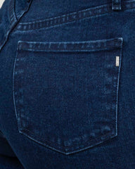 JEANS STRAIGHT LARGO TIRO SUPER ALTO