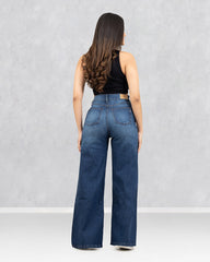 JEANS MUJER SUPER WIDE LEG SUPER HIGH RISE