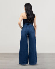 JEANS SUPER WIDE LEG TIRO SUPER ALTO