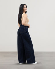 JEANS SUPER WIDE LEG TIRO SUPER ALTO