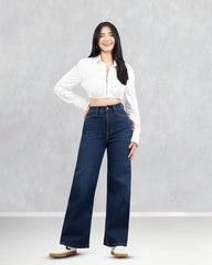 JEANS TIRO SUPER ALTO SLIM WIDE LEG