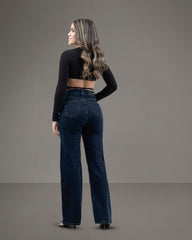 JEANS TIRO SUPER ALTO SLIM WIDE LEG