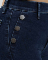 JEANS MUJER SLIM WIDE LEG TIRO SUPER ALTO