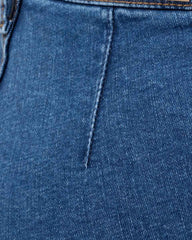JEANS MUJER SLIM WIDE LEG TIRO SUPER ALTO