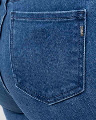 JEANS MUJER SLIM WIDE LEG TIRO SUPER ALTO