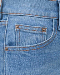 JEANS STRAIGHT TIRO MEDIO