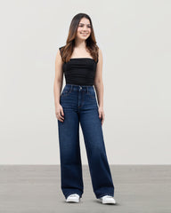 PETITE WIDE LEG TIRO ALTO