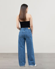 PETITE WIDE LEG TIRO ALTO