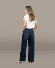 PETITE WIDE LEG TIRO ALTO