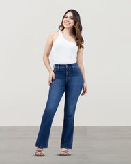 PETITE BOOTCUT TIRO ALTO