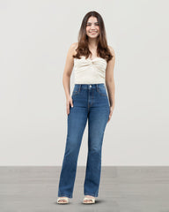 PETITE BOOTCUT TIRO ALTO