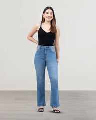 PETITE BOOTCUT TIRO ALTO