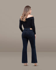 PETITE BOOTCUT TIRO ALTO