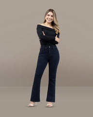 PETITE BOOTCUT TIRO ALTO